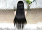 Mật độ cao tóc giả ren phía trước của con người, chân tóc tự nhiên đen tóc con người ren phía trước tóc giả nhà cung cấp