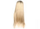 Sợi tổng hợp màu tóc giả tóc, 130% mật độ màu đen tóc vàng hỗn hợp màu tóc giả nhà cung cấp