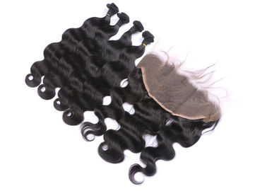 Body Wave 13x6 Full Ren Phía trước Đóng cửa Good Feeling Đàn hồi Với 4 Gói nhà cung cấp